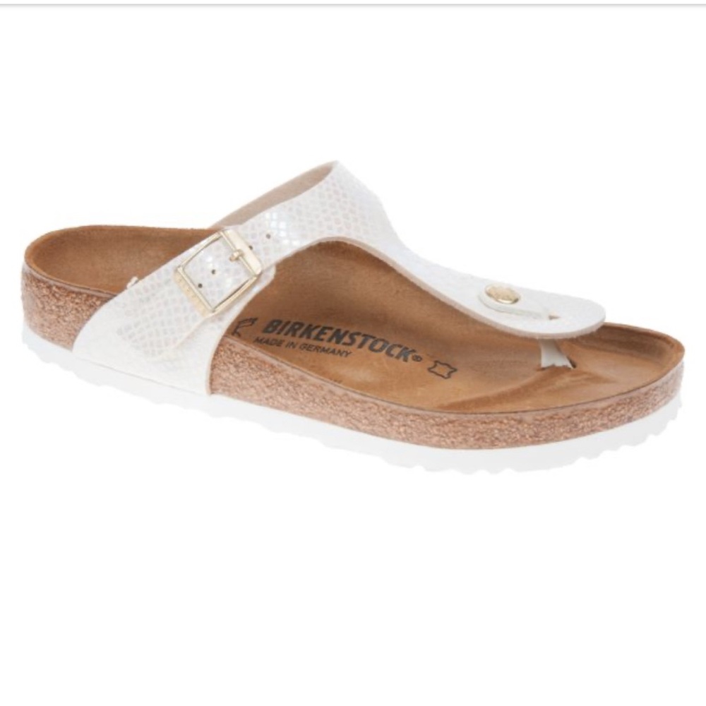 Birkenstock White Sandals